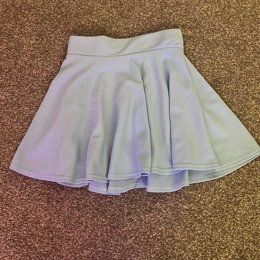Cute  baby blue spring skirt
